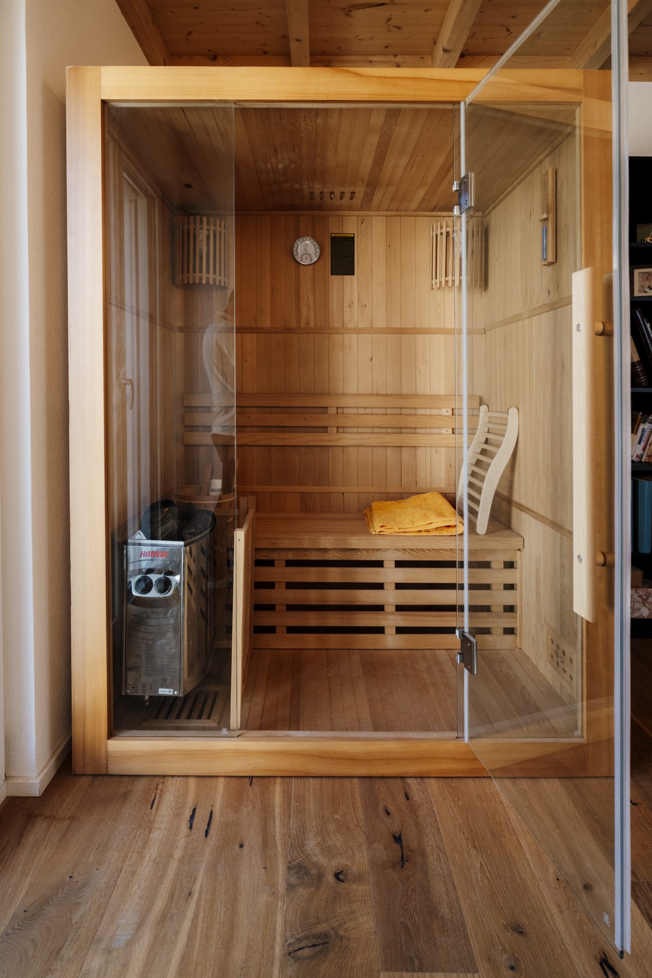 Immobilienfotografie Sauna Loerrach