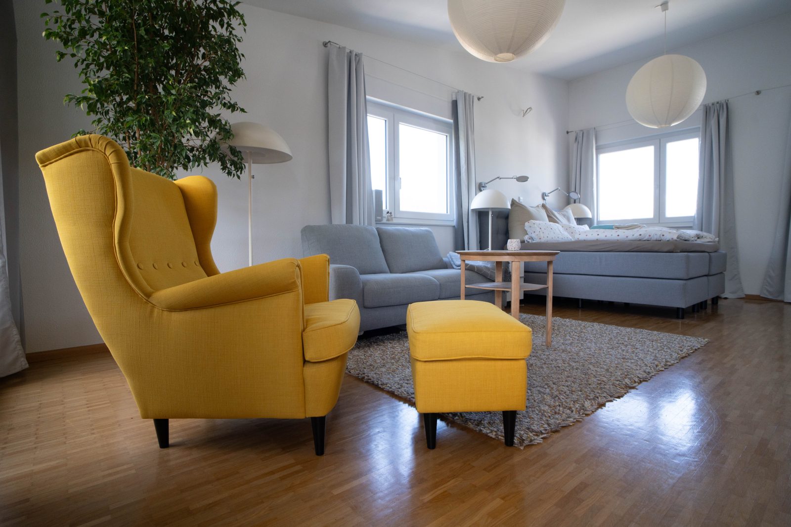 Immobilienfotografie Wohnzimmer Loerrach